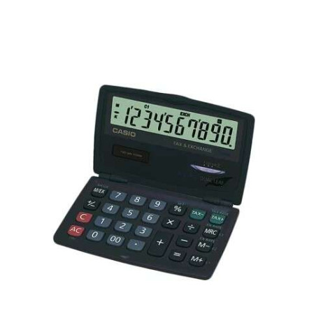 Casio SL-210TE Calculadora de Bolsillo 10 Digitos Tipo Plegable