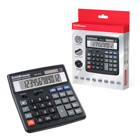 ErichKrause DC-412 Calculadora de Sobremesa