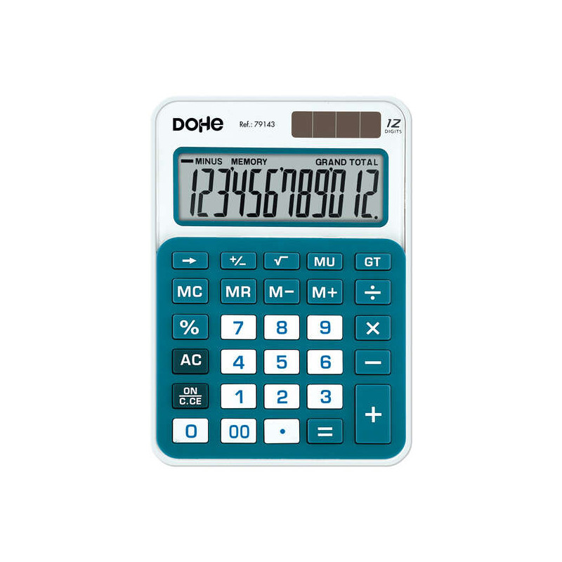 Dohe Calculadora de Sobremesa Mediana 12 Digitos