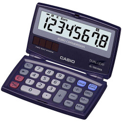 Casio SL-100VERA Calculadora de Bolsillo Tipo Concha