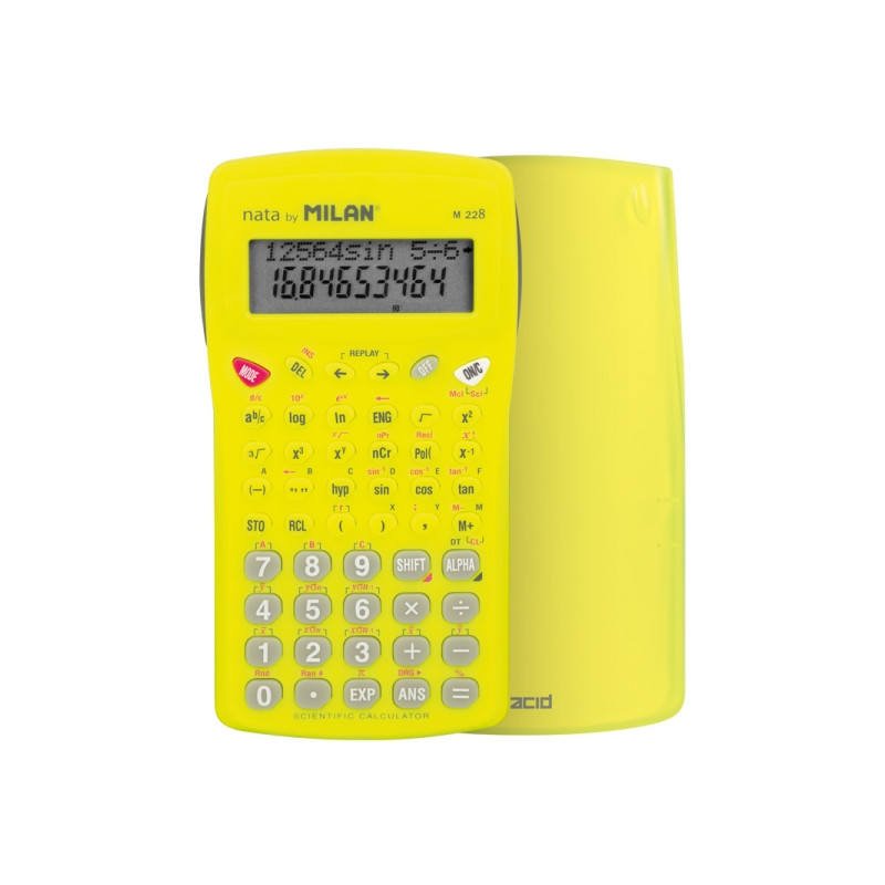Milan Nata M228 Acid Calculadora Cientifica 10+2 Digitos
