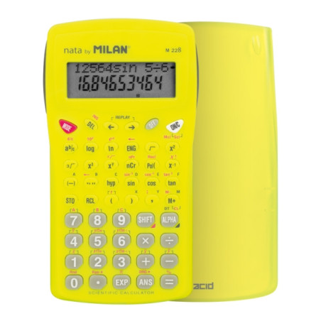 Milan Nata M228 Acid Calculadora Cientifica 10+2 Digitos