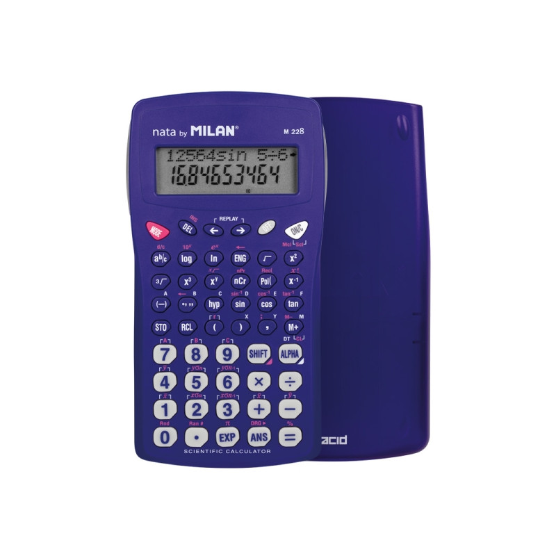 Milan Nata M228 Acid Calculadora Cientifica 10+2 Digitos