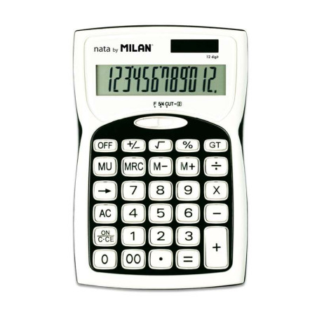 Milan Calculadoras de 12 Digitos