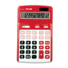 Milan Calculadoras de 12 Digitos Rojo