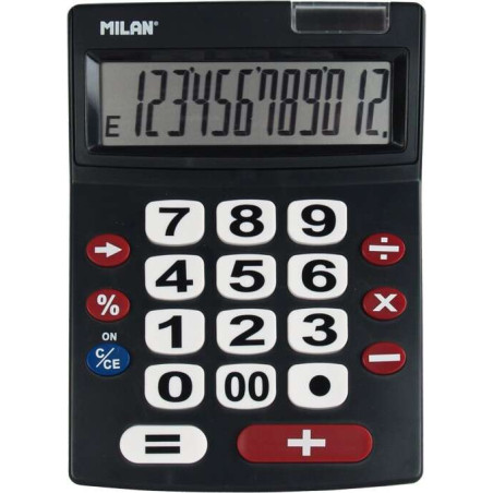 Milan Calculadora 12 Digitos Extra Grande