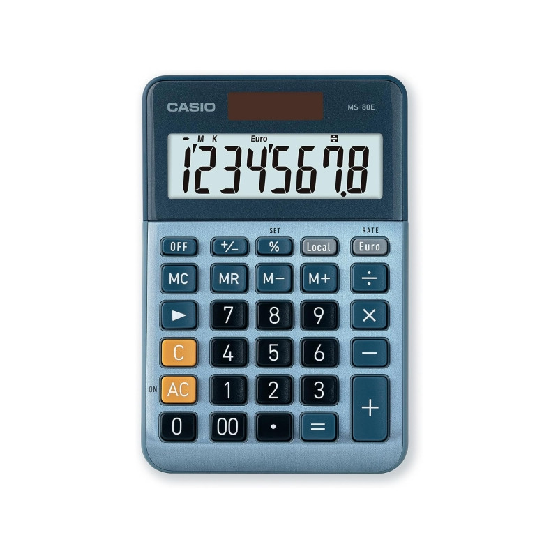 Casio MS80E Calculadora de Escritorio 8 Digitos