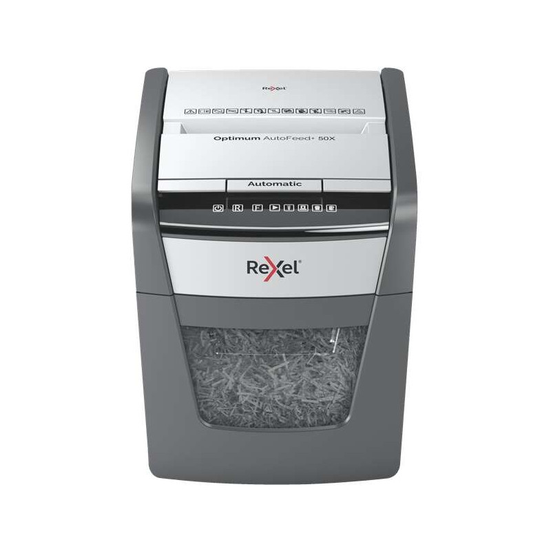 Rexel Optimum AutoFeed 50X Destructora Automatica de Corte en Particulas P-4