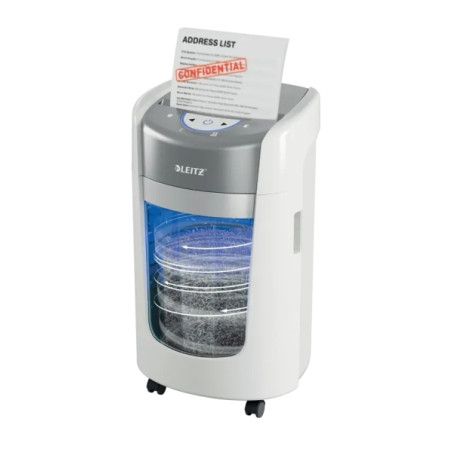 Leitz IQ OptiMax Home Office 225 Destructora de Papel Manual DIN P5