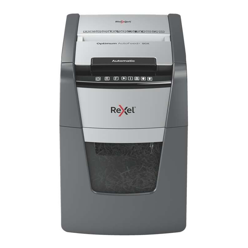 Rexel Optimum AutoFeed 90X Destructora Automatica de Corte en Particulas P-4