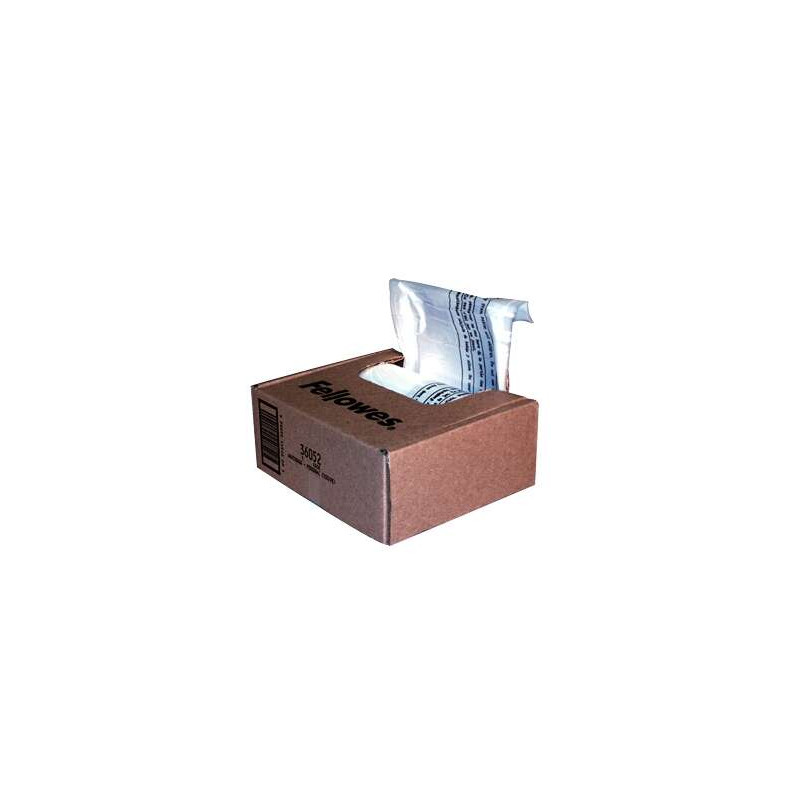 Fellowes Pack de 100 Bolsas de Residuos para Destructoras hasta 30L