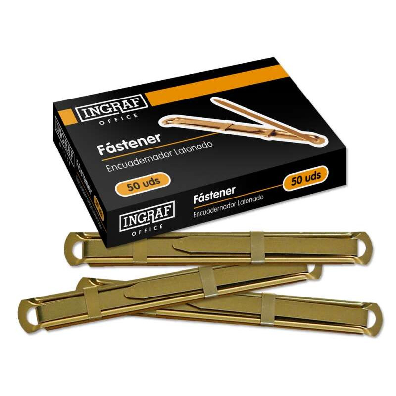 Ingraf Pack de 50 Fasteners