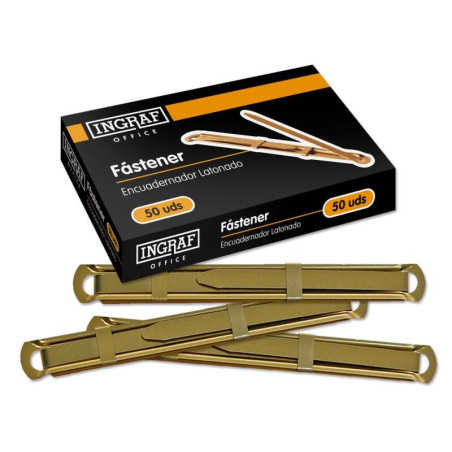 Ingraf Pack de 50 Fasteners