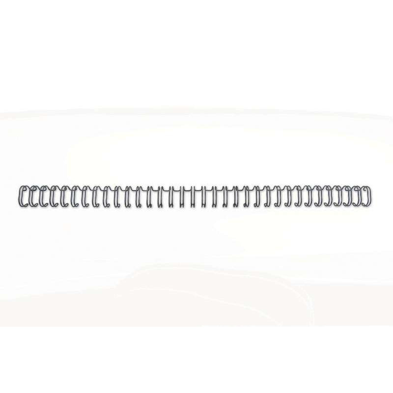 GBC Wirebind Pack de 100 Alambres de Encuadernacion 8mm para Paso 3:1 Redondo o Cuadrado