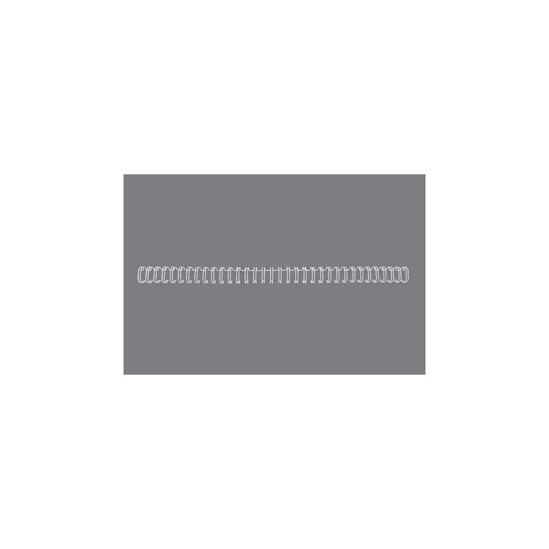 GBC Wirebind Pack de 100 Alambres de Encuadernacion 8mm para Paso 3:1 Redondo o Cuadrado