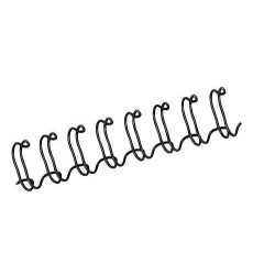 Fellowes Wire Pack de 100 Espirales Dobles Metalicas 10mm