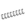 Fellowes Wire Pack de 100 Espirales Dobles Metalicas 10mm