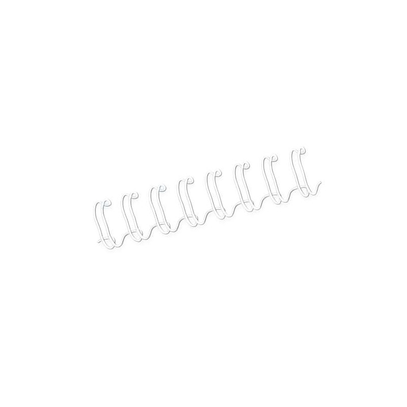 Fellowes Wire Pack de 100 Espirales Dobles Metalicas 10mm