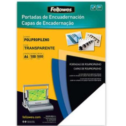 Fellowes Pack de 100 Portadas de Polipropileno A4