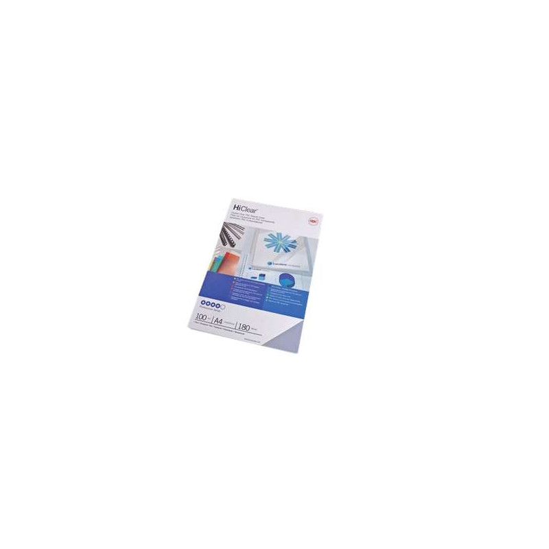 GBC HiClear Paquete de 100 Portadas de Encuadernar A4