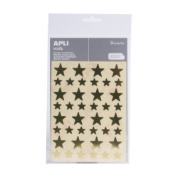 Apli Bolsa de Gomets en Forma de Estrella