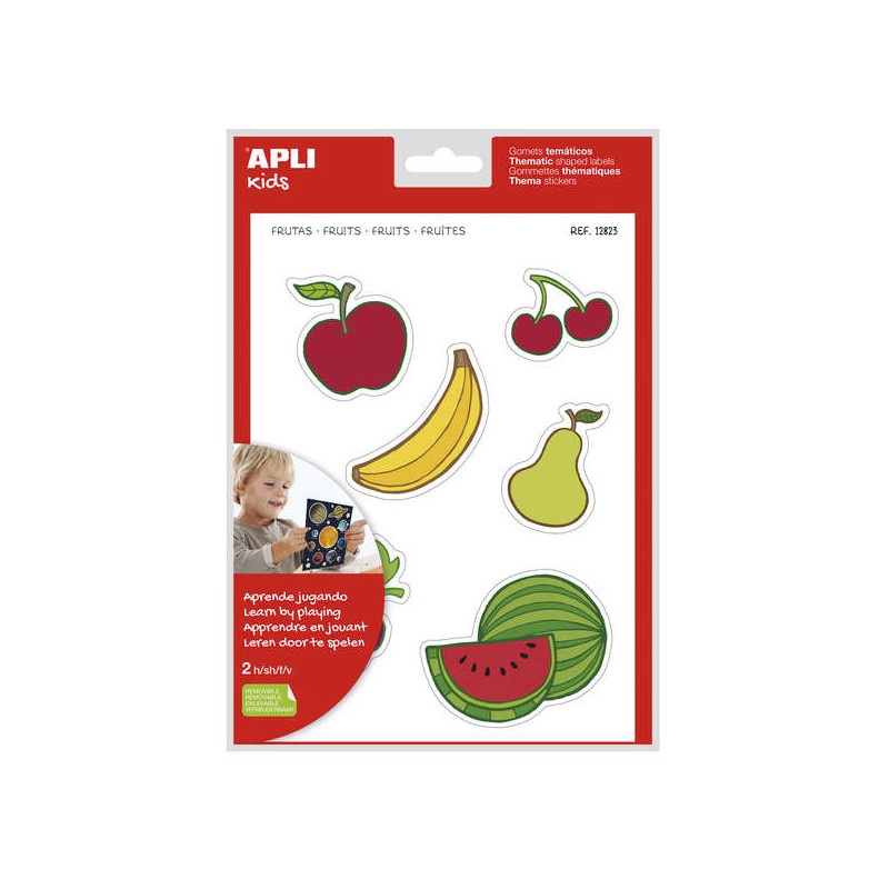 Apli Gomets Tematicos las Frutas xL