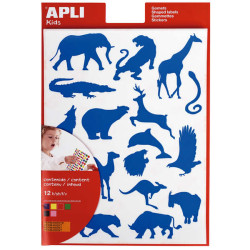 Apli Gomets Animales Salvajes