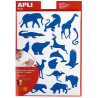 Apli Gomets Animales Salvajes