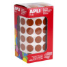 Apli Rollo con 2.832 Gomets Redondos Ø 15mm