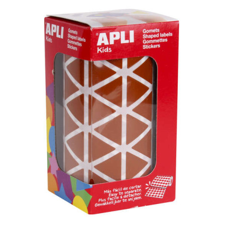 Apli Rollo con 2.832 Gomets Triangulares 20x20x20mm
