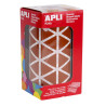 Apli Rollo con 2.832 Gomets Triangulares 20x20x20mm