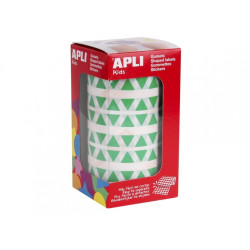 Apli Rollo de 6.136 Gomets Triangulares