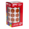 Apli Rollo de 1.770 Gomets Redondos Ø 20mm