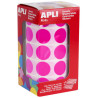 Apli Gomets Redondos Fucsia Ø 20mm