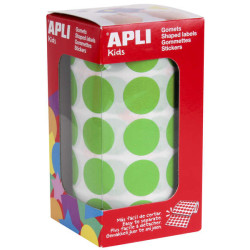 Apli Pack de 1.770 Gomets Redondos Ø 20mm