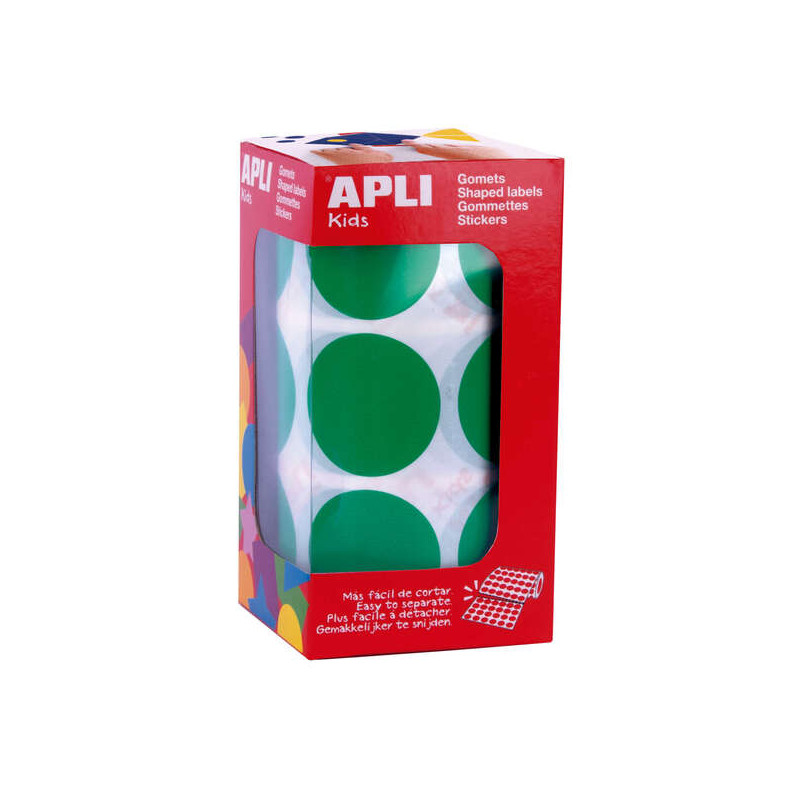 Apli Pack de 708 Gomets Redondos Ø 33mm