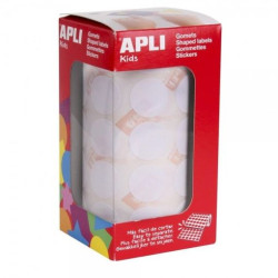 Apli Rollo de 1.770 Gomets Redondos Ø 20mm