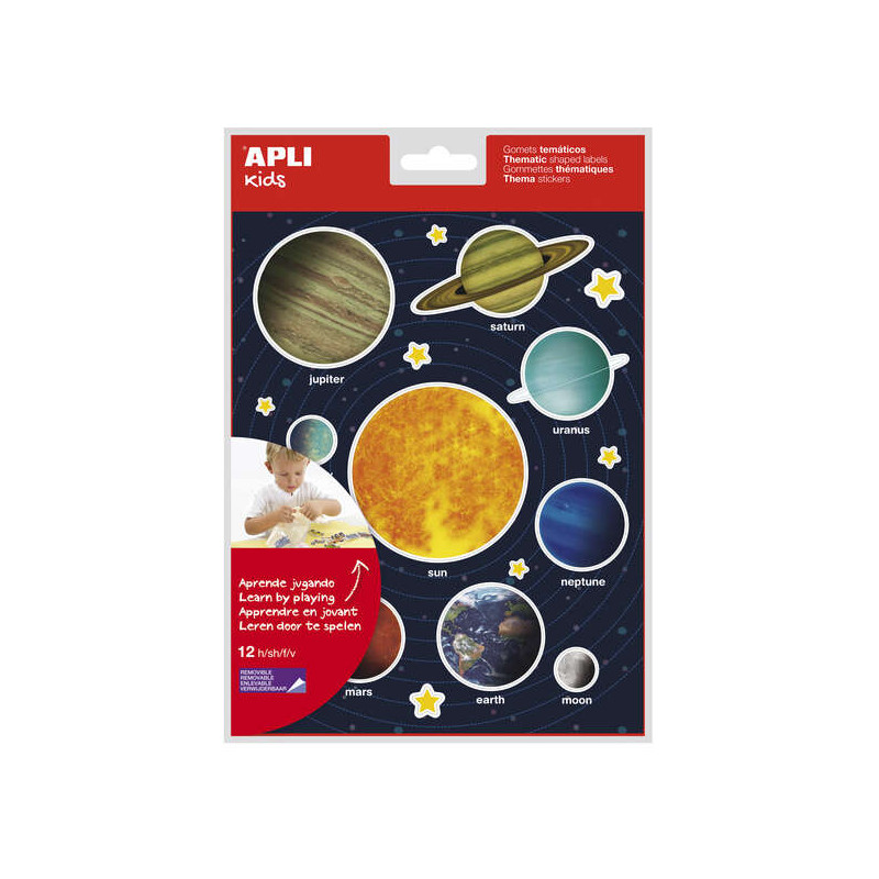 Apli Gomets Tematicos Sistema Solar (5u.)