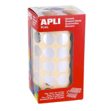 Apli Gomets Redondos Metalizado Ø 15mm