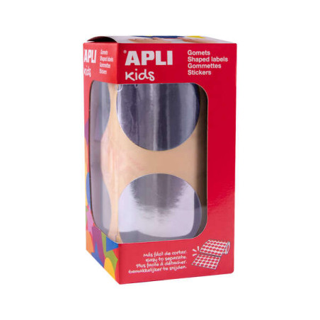 Apli Gomets Redondos Metalizado