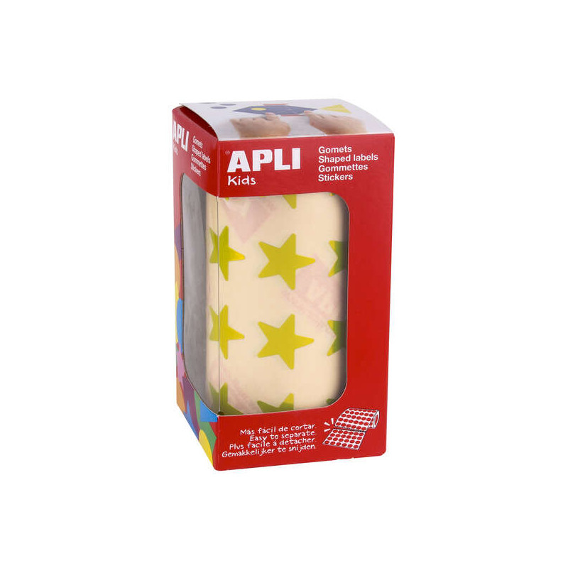 Apli Gomets Estrella Metalizado