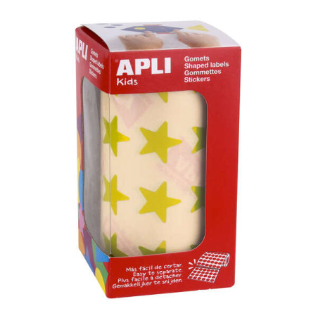 Apli Gomets Estrella Metalizado