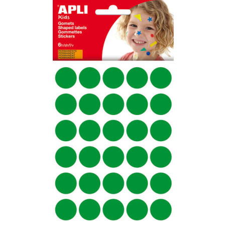 Apli Bolsa de 180 Gomets Redondos Ø 20mm