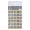 Apli Pack de 90 Gomets Redondos Ø 20mm
