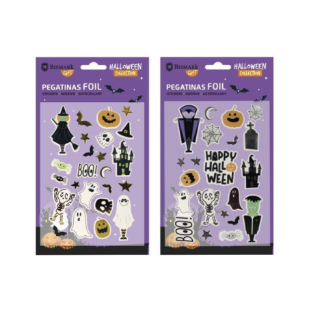 Bismark Pack con Pegatinas para Halloween Foil (24u.)
