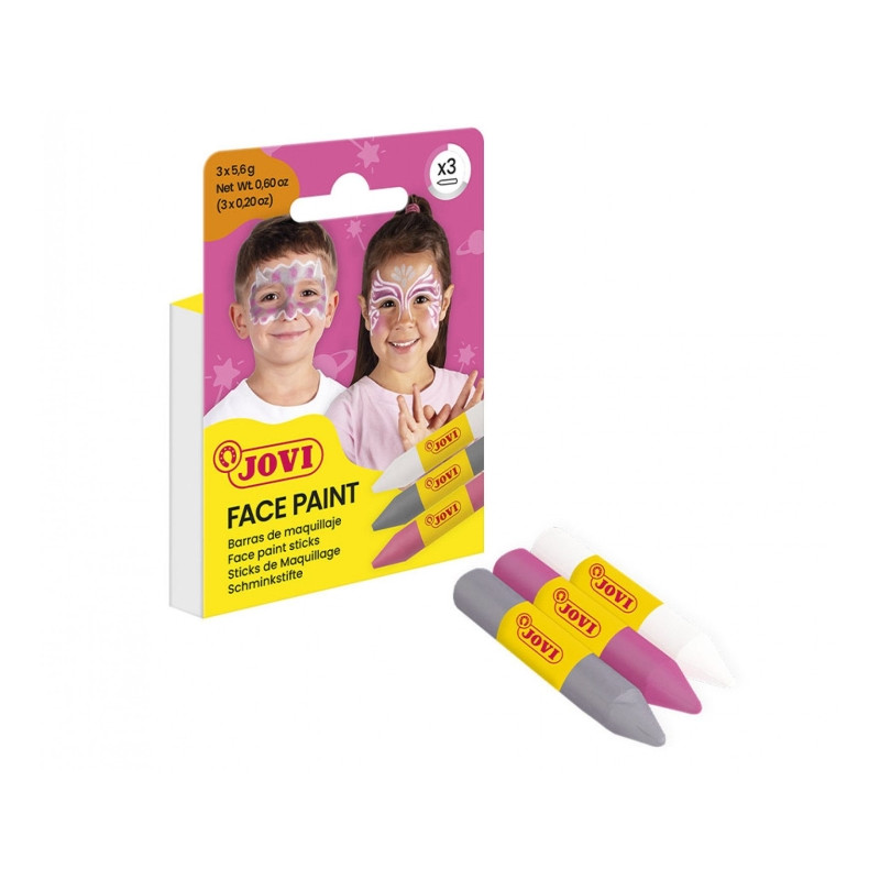 Jovi Face Paint Fantasy Pack de 3 Barras de Maquillaje