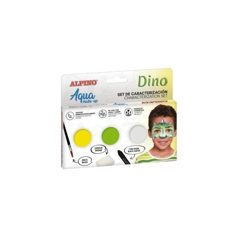 Alpino Aqua Make Up Set de Caracterizacion de Dinosaurio