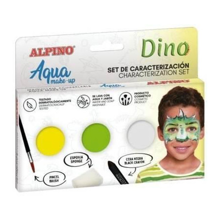 Alpino Aqua Make Up Set de Caracterizacion de Dinosaurio
