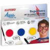 Alpino Aqua Make Up Set de Caracterizacion de Superheroes