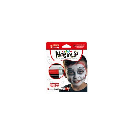 Carioca Mask Up Creepy Pack de 3 Colores para la Piel